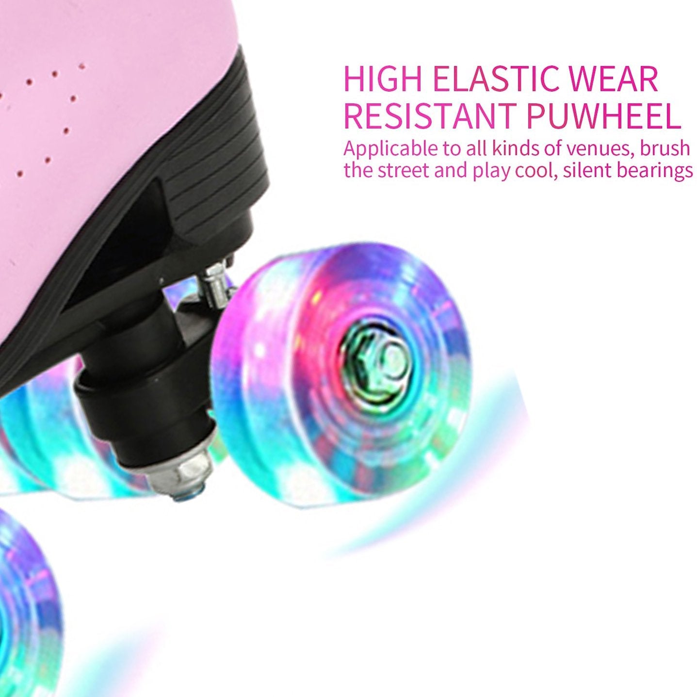 NovaRoll™ - Double Row Flash Roller Skates for Adults