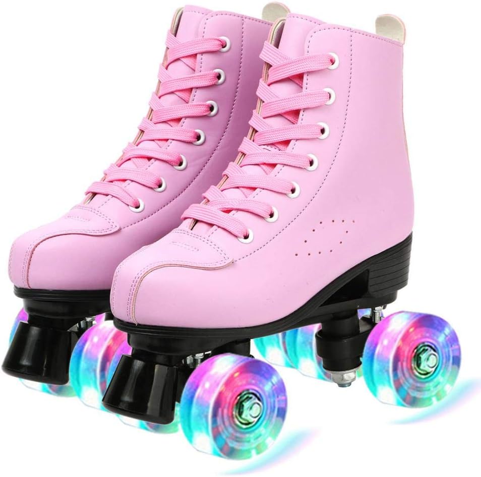 NovaRoll™ - Double Row Flash Roller Skates for Adults