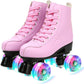 NovaRoll™ - Double Row Flash Roller Skates for Adults
